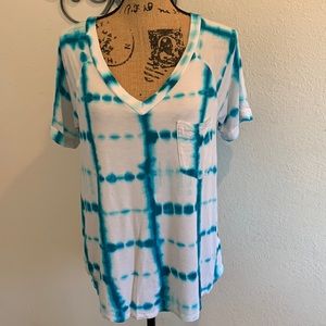 Rock and republic tie-dye T-shirt